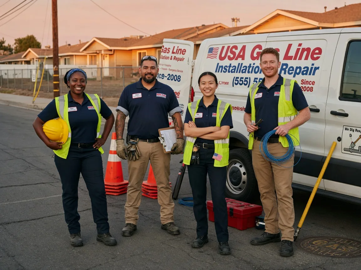 Gas Line Installation company in Coral, PA